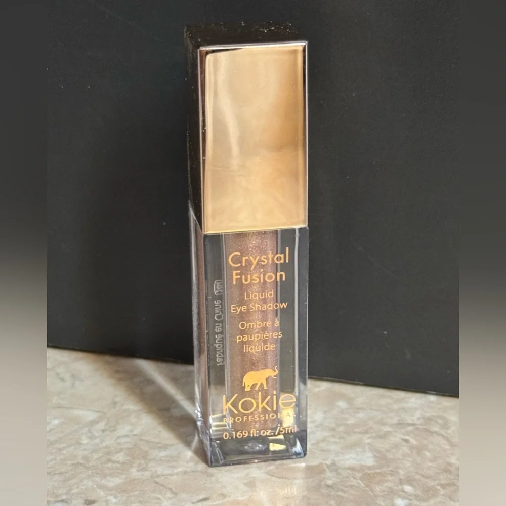 Kokie Crystal Fusion Liquid Eyeshadow Polaris Long Wear Metallic New